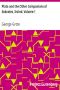 [Gutenberg 40435] • Plato and the Other Companions of Sokrates, 3rd ed. Volume 1